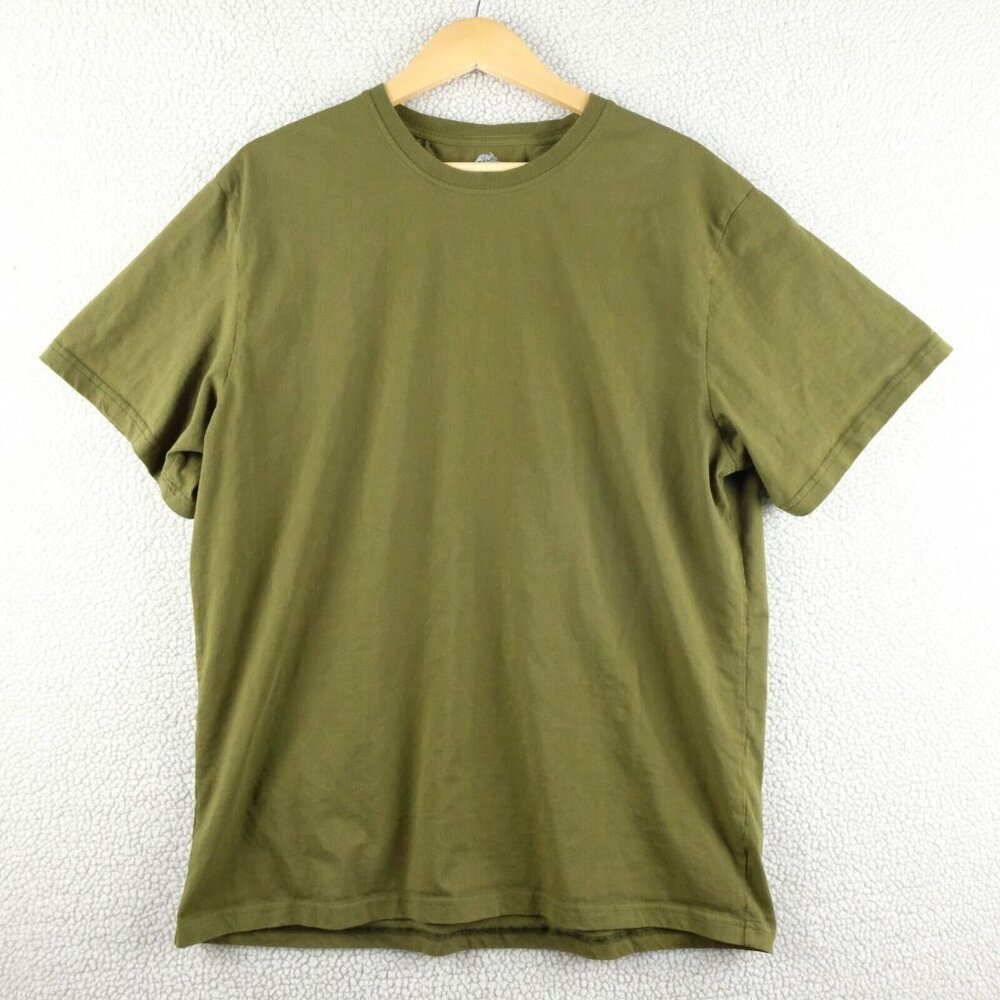 Helikon Tex T Shirt Mens XXL 2XL Olive Green Short Sleeve Crew Lightweight